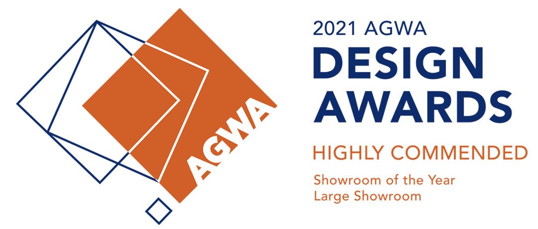 Unique Windows AGWA showroom award 2021